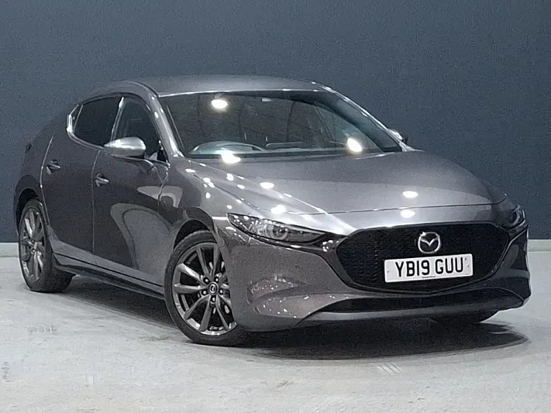 Usado Mazda 3 Inclusive 122 HP (89 kW) 2019 Cinzento Citadino