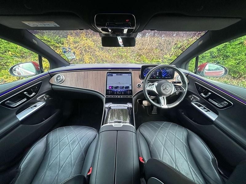 Used Mercedes EQE350 Exclusive Luxury 214 kW (292 HP) 2022 Red Sedan