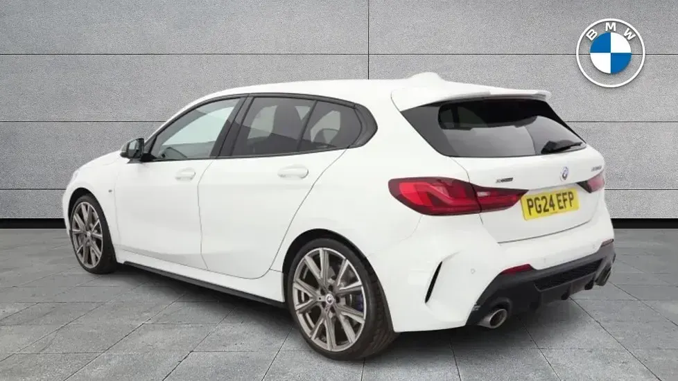 Used BMW M135 Shadowline 306 HP (225 kW) 2024 White Hatchback
