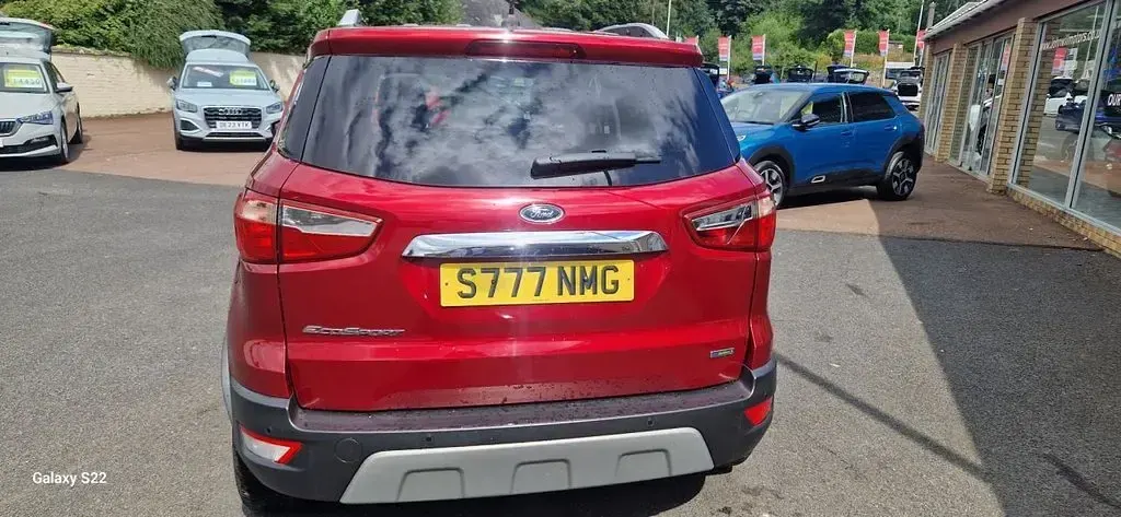 Used Ford Ecosport Titanium 125 HP (91 kW) 2018 Red SUV