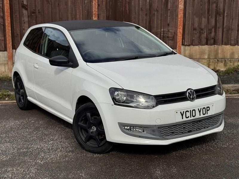 White Used 2010 VW Polo Hatchback | £1,995 (Good price) - Image 1/4