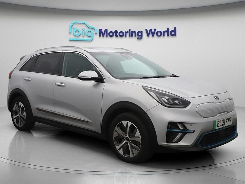 Silver Used 2021 Kia e-Niro 4 SUV | £14,600 (Fair price) - Image 1/4
