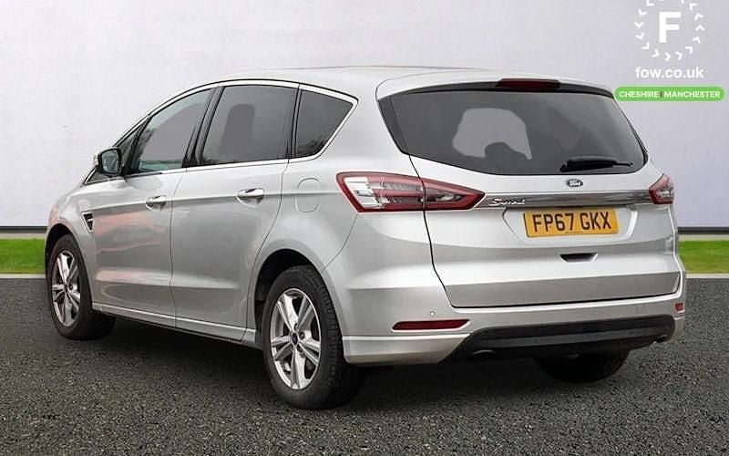 Used Ford S-MAX Titanium 150 HP (110 kW) 2017 Silver MPV