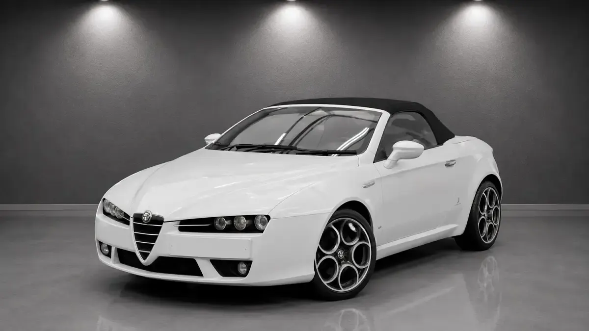 Used Alfa Romeo Spider Super 200 HP (147 kW) 2010 White Cabriolet