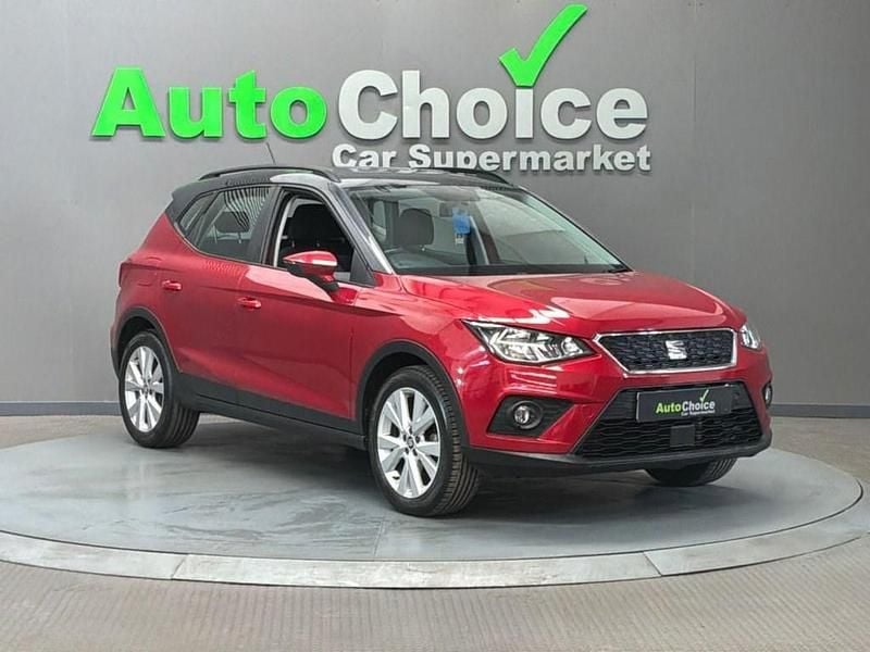 Used Seat Arona SE Technology 95 HP (69 kW) 2020 Red SUV