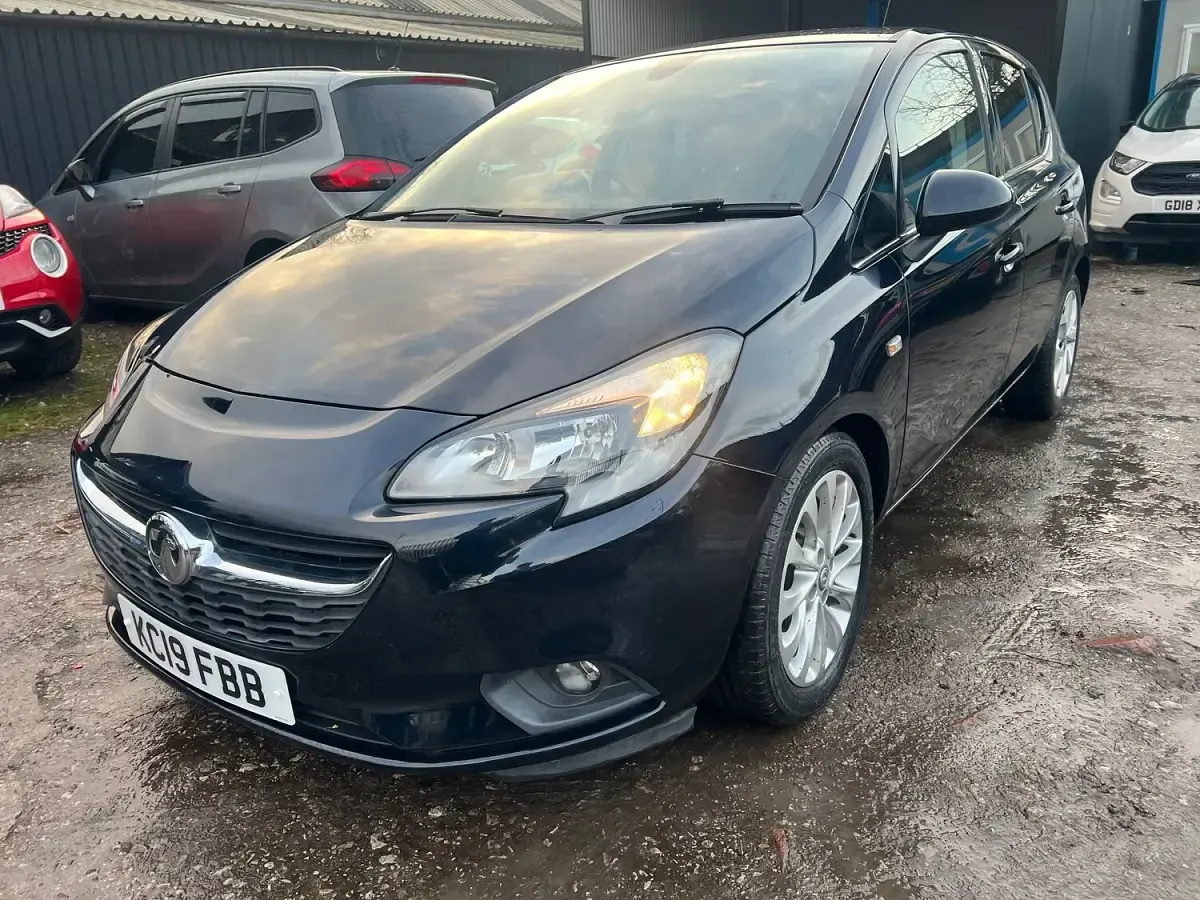 Used Vauxhall Corsa 90 HP (66 kW) 2019 Blue Hatchback