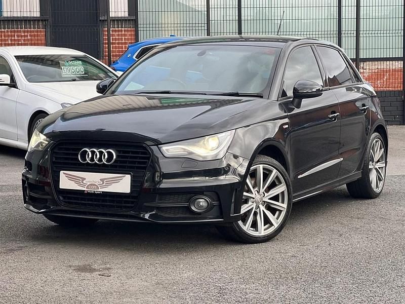 Used Audi A1 Sportback S-Line 122 HP (89 kW) 2014 Black Hatchback