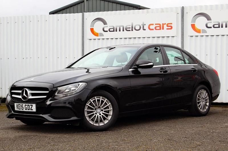 Used Mercedes C220 SE 2015 Black Sedan