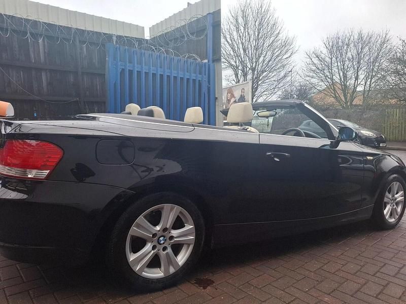 Used BMW 120 Cabriolet Comfort Edition 2008 Black Cabriolet