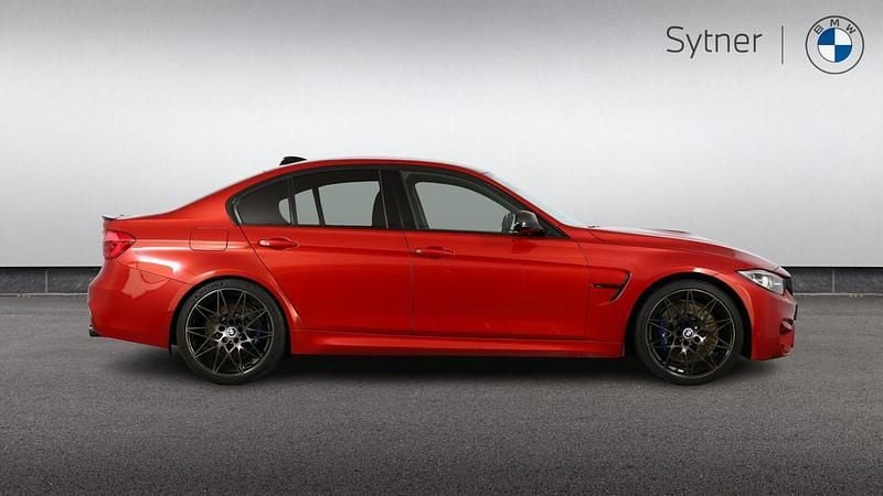 Used BMW M3 Competition Edition 444 HP (326 kW) 2017 Orange Sedan