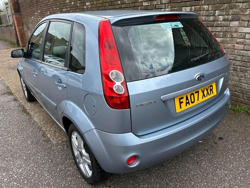 Used Ford Fiesta Zetec 2008 Blue Hatchback