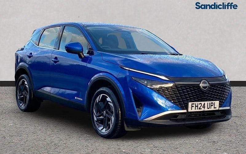 Special metallic magnetic blue Used 2024 Nissan Qashqai Acenta Premium SUV | £19,147 (Good price) - Image 1/4