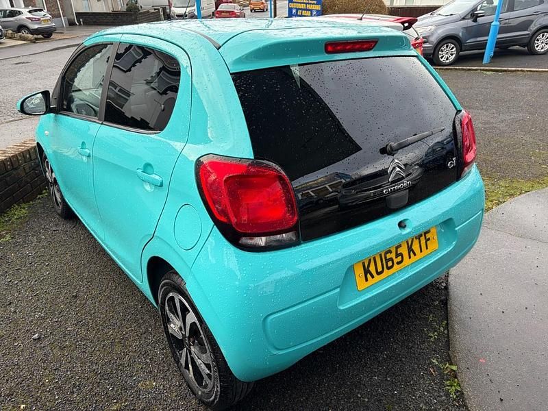 Used Citroën C1 Flair 68 HP (50 kW) 2016 Blue Hatchback