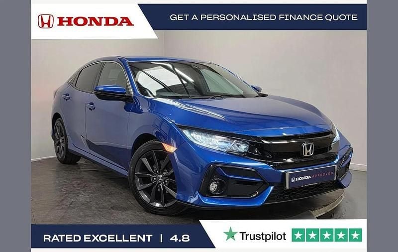 Used Honda Civic SR 126 HP (92 kW) 2022 Blue Hatchback
