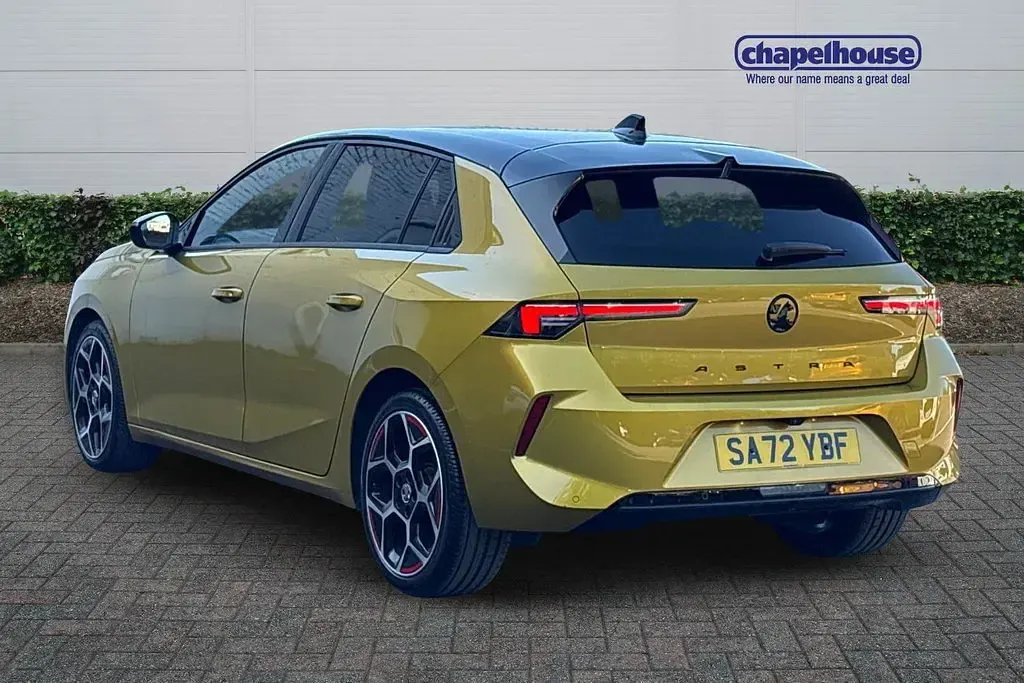 Used Vauxhall Astra GS Line 2022 Yellow and black Hatchback