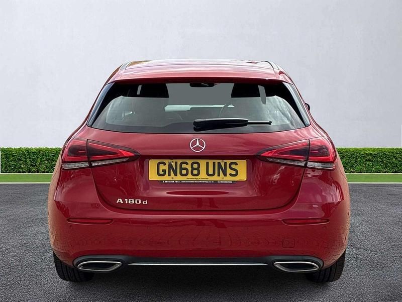 Used Mercedes A180 Executive 2018 Red Hatchback