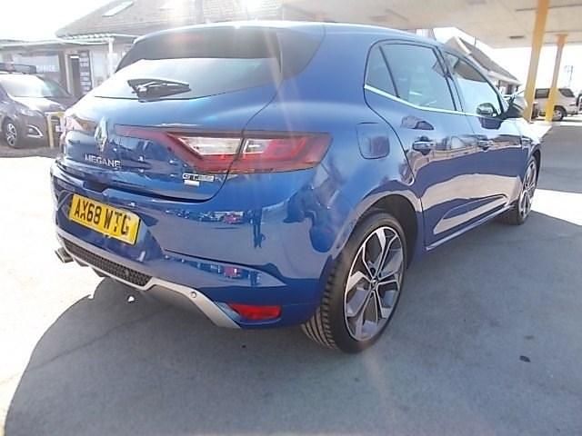 Used Renault Mégane GT Line GT-Line 138 HP (101 kW) 2019 Blue Hatchback