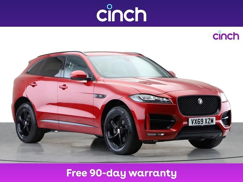 Red Used 2019 Jaguar F-Pace R-Sport SUV | £24,999 (Expensive) - Image 1/3