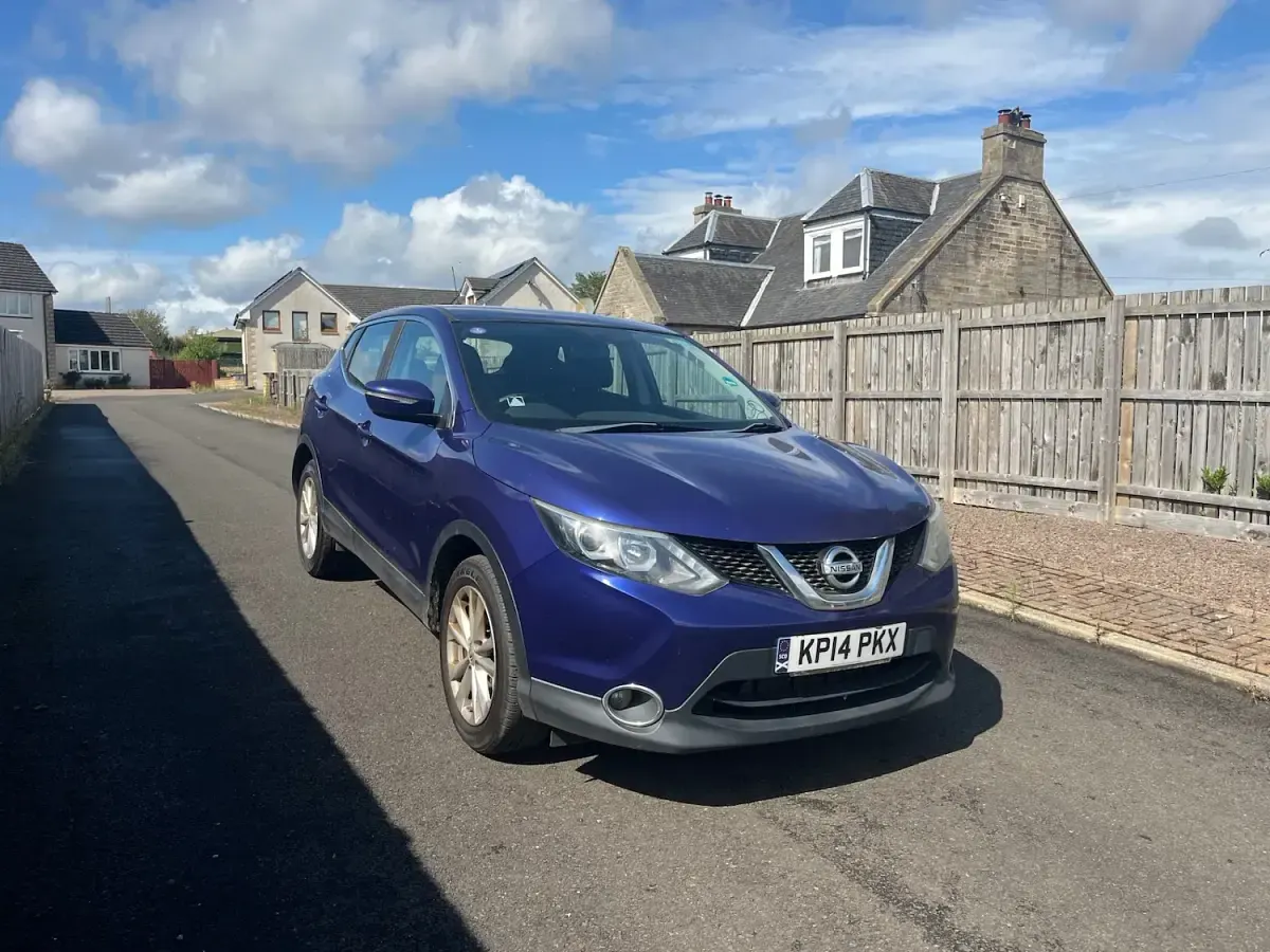 Used Nissan Qashqai Acenta 2014 Blue SUV