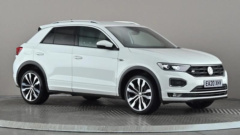 White Used 2020 VW T-Roc R-line SUV | £16,798 (Fair price) - Image 1/4