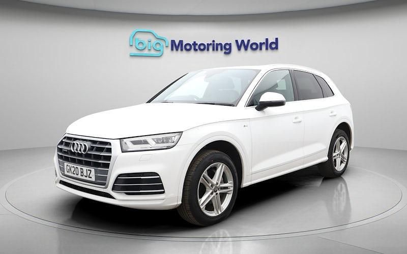 Used Audi Q5 S-Line 190 HP (139 kW) 2020 White SUV