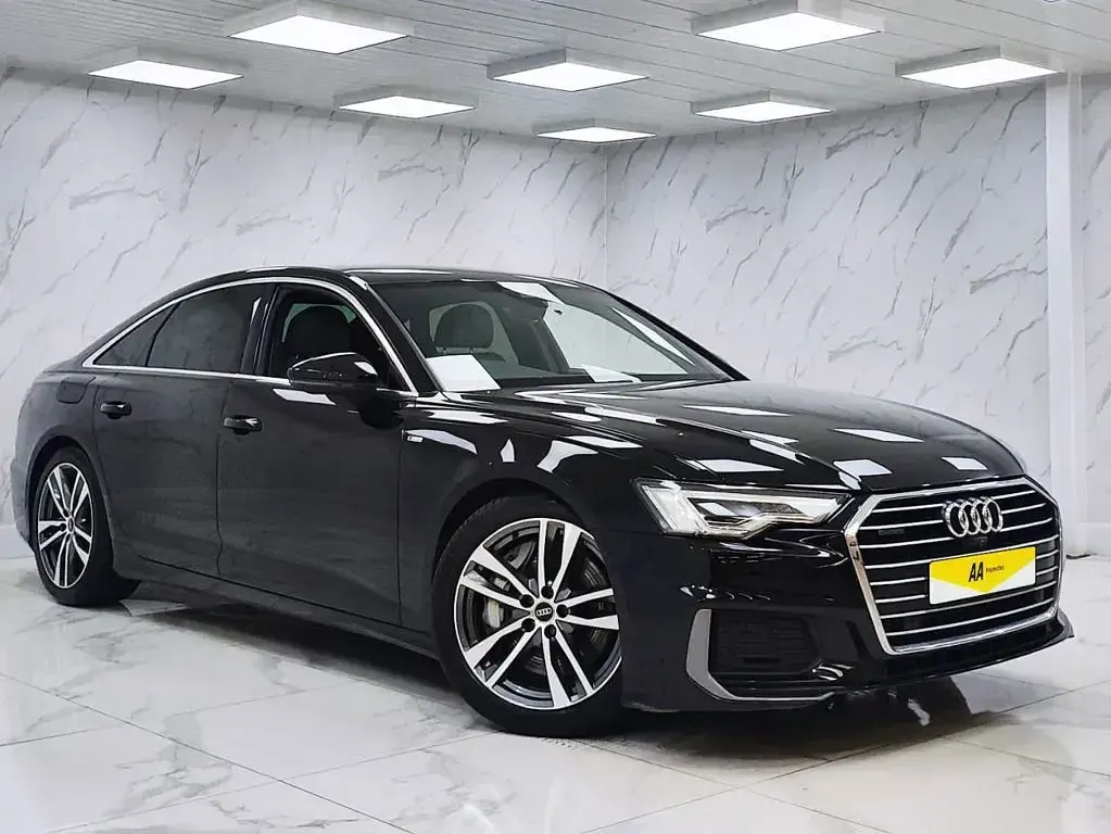 Used Audi A6 S-Line 299 HP (219 kW) 2022 Black Sedan