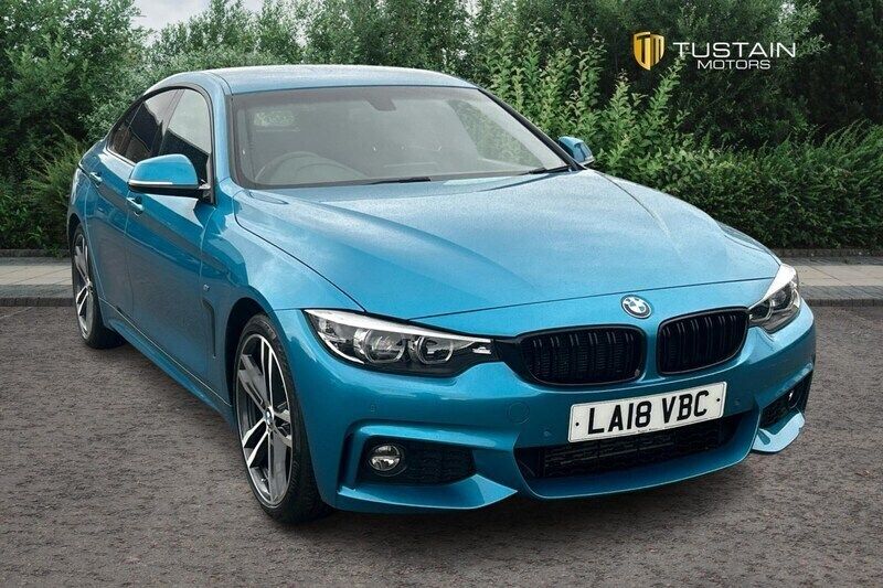 Blue Used 2018 BMW 430 M Sport Coupe | £17,999 (Fair price) - Image 1/4