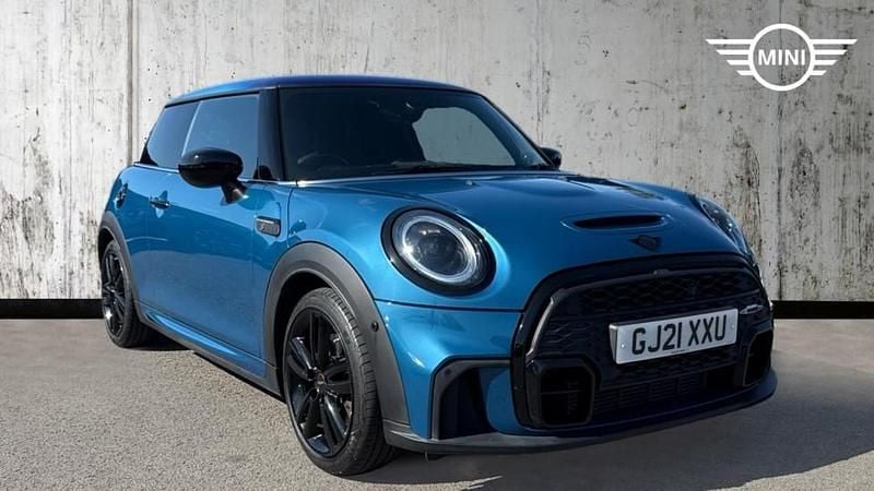 Blue Used 2021 Mini Cooper S Sport Hatchback | £16,890 (Good price) - Image 1/4