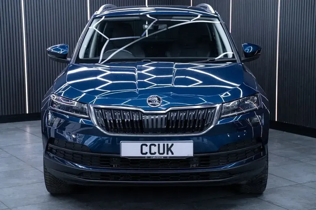 Used Skoda Karoq SE L 190 HP (139 kW) 2019 Blue SUV
