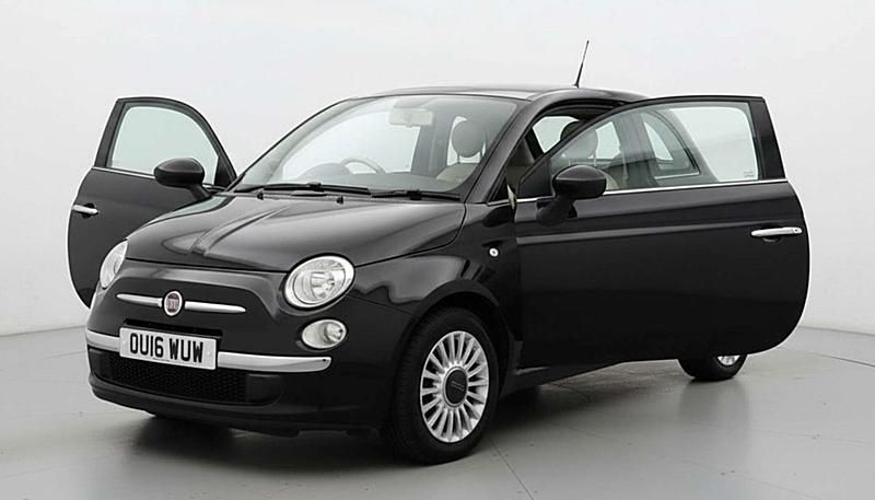 Usado Fiat 500 Lounge 69 HP (50 kW) 2011 Preto Citadino