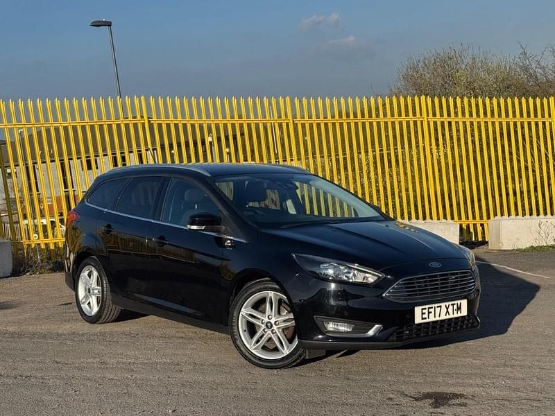 Used Ford Focus Titanium 2017 Black Estate