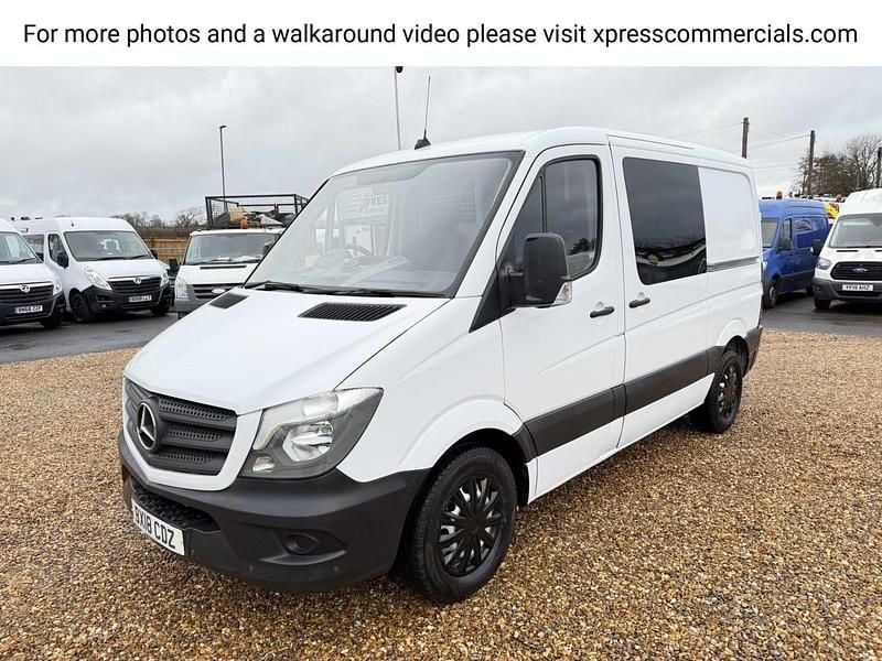 Used Mercedes Sprinter 163 HP (119 kW) 2018 White Van