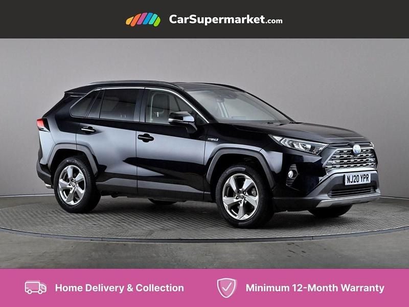 Black Used 2020 Toyota RAV4 Hybrid Design SUV | £22,476 (Good price) - Image 1/4