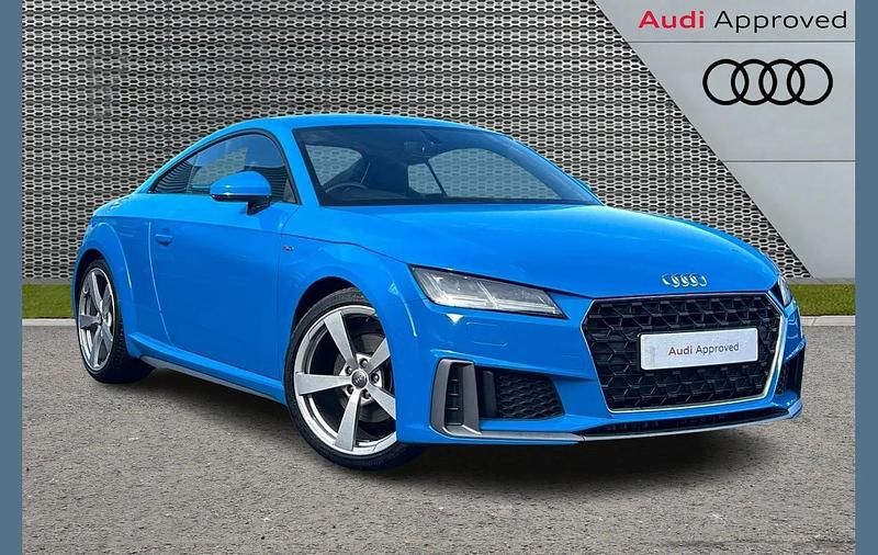 Used Audi TT S-Line 194 HP (142 kW) 2020 Blue Coupe