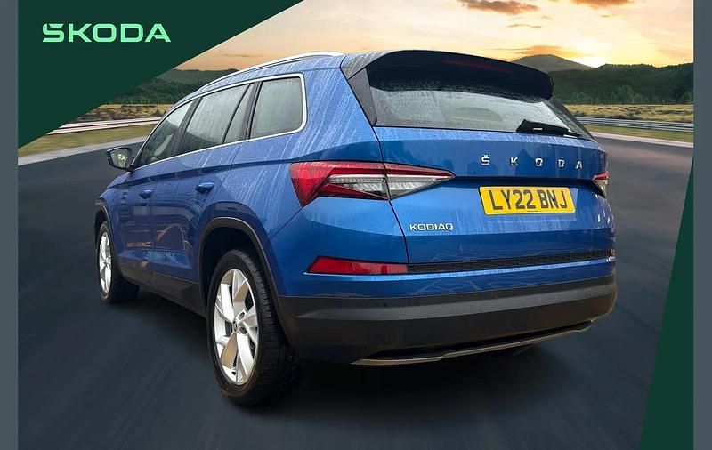 Used Skoda Kodiaq SE L 150 HP (110 kW) 2022 Blue SUV