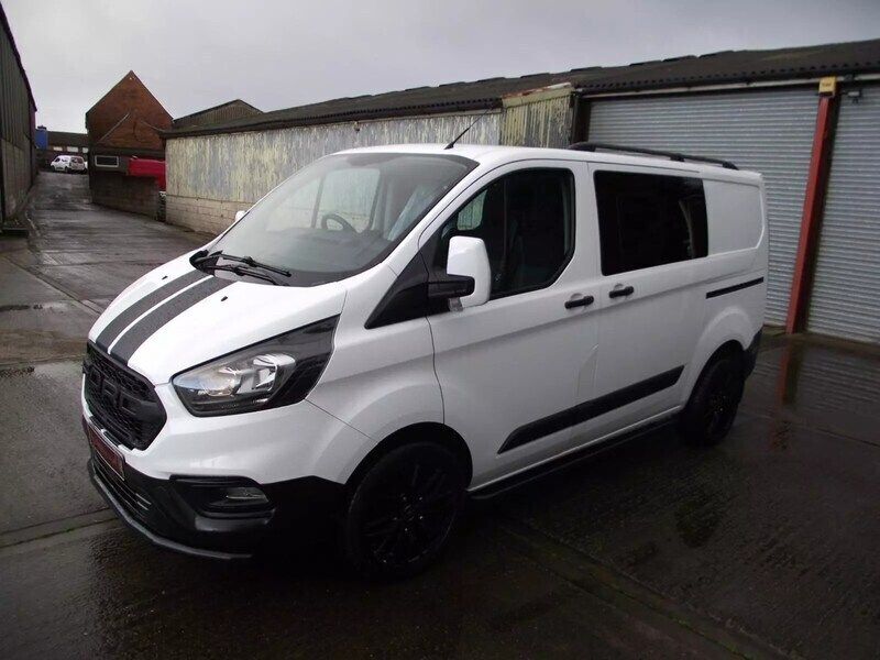 White Used 2019 Ford Transit Custom Sport Van | £9,995 (A bit pricey) - Image 1/4