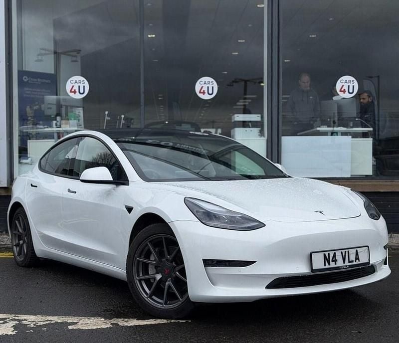 Used Tesla Model 3 Long Range AWD 366 kW (498 HP) 2020 White Sedan