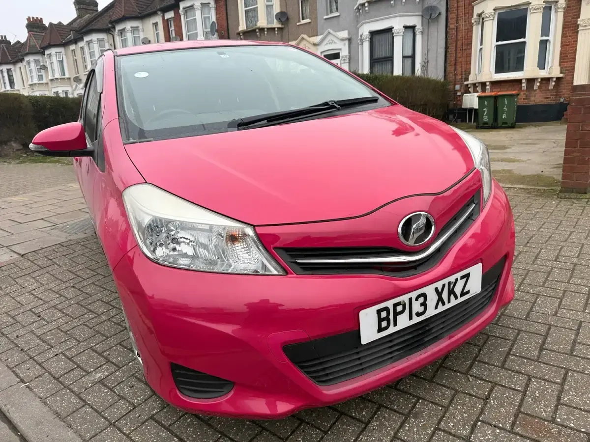 Used Toyota Vitz 2025 Pink Hatchback