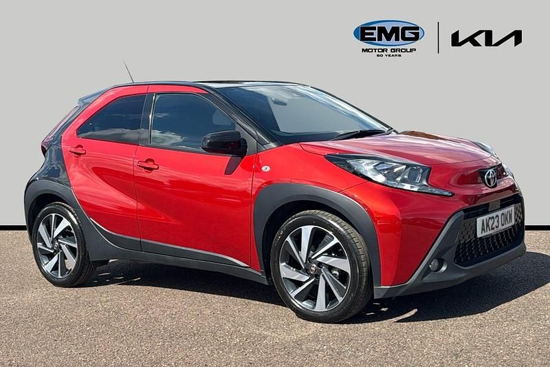Red Used 2023 Toyota Aygo X SUV | £12,895 - Image 1/3