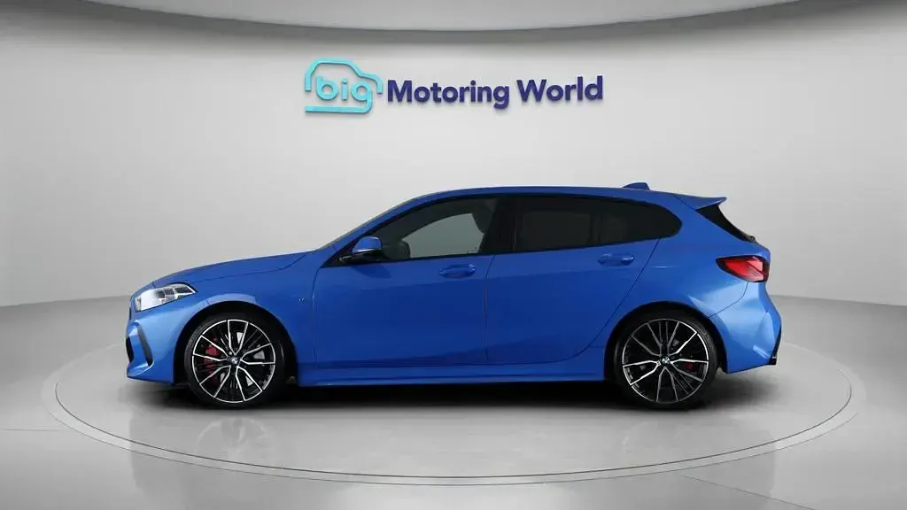 Used BMW 128 265 HP (194 kW) 2021 Blue Hatchback