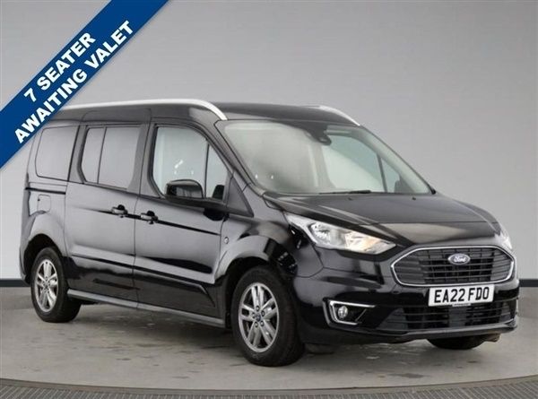 Black Used 2022 Ford Grand Tourneo Connect Titanium MPV | £17,999 (Fair price) - Image 1/1