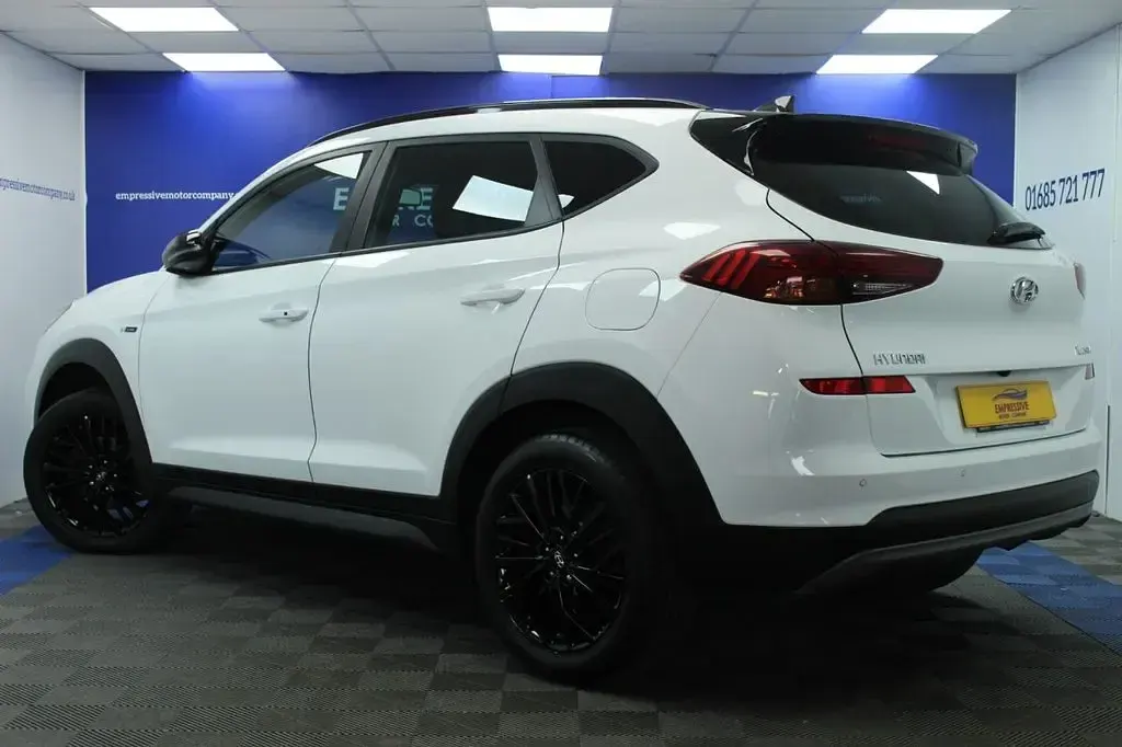 Used Hyundai Tucson N Line 132 HP (97 kW) 2020 White SUV