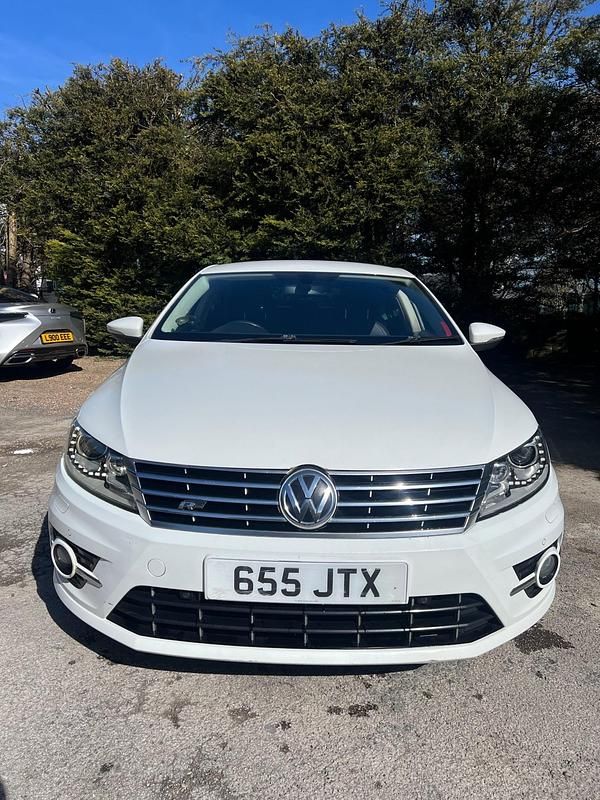 Begagnad VW CC R-line 2015 Vit Sedan