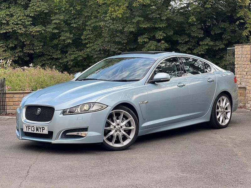 Blue Used 2013 Jaguar XF Premium Luxury Sedan | £7,290 (A bit pricey) - Image 1/4