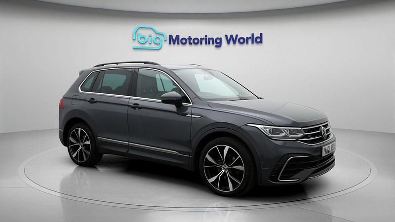 Used VW Tiguan R-line 150 HP (110 kW) 2021 Grey SUV