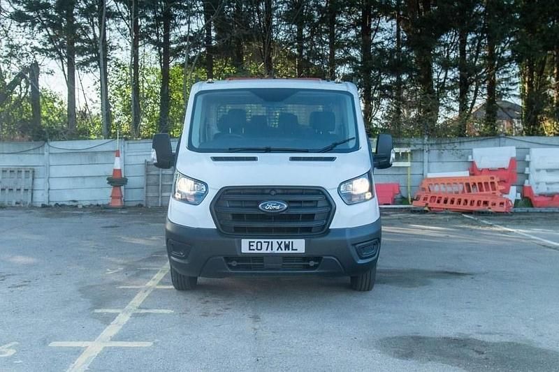 Used Ford Transit 130 HP (95 kW) 2021 White Cabriolet