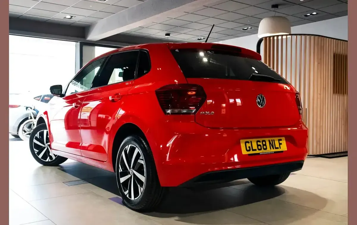 Used VW Polo Beats 94 HP (69 kW) 2018 Red Hatchback