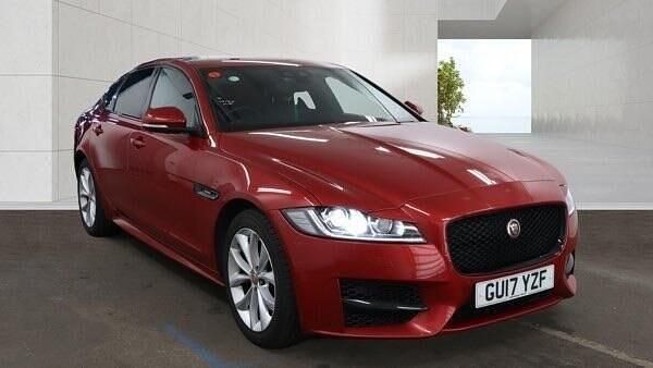 Used Jaguar XF R-Sport 2017 Red Sedan