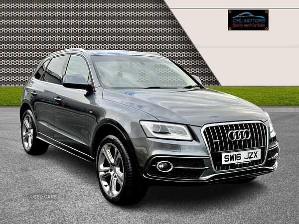 Grey Used 2016 Audi Q5 S-line plus SUV | £14,250 (Fair price) - Image 1/4