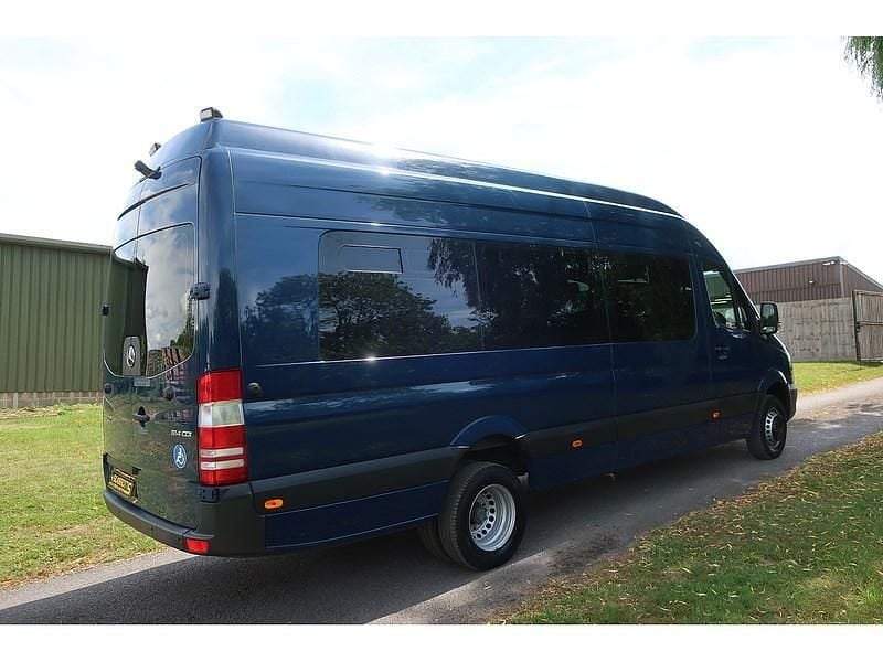 Used Mercedes Sprinter 140 HP (102 kW) 2018 Blue Van
